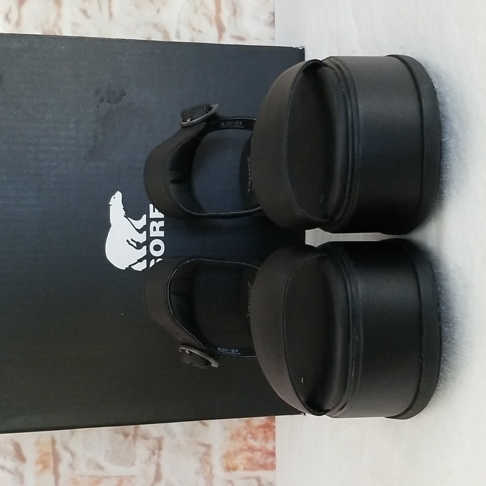 New Sorel Dayspring Platform Sandals - Picture 3 of 10